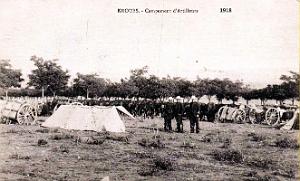 Kroubs - Campement d'Artilleurs  - 1918